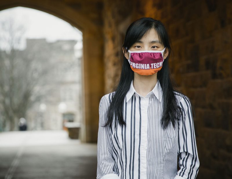 Masked photo of Lisha Yuan