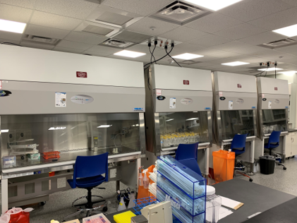 Image of lab equipment in the biomedical engineering undergraduate Pat Artis Lab